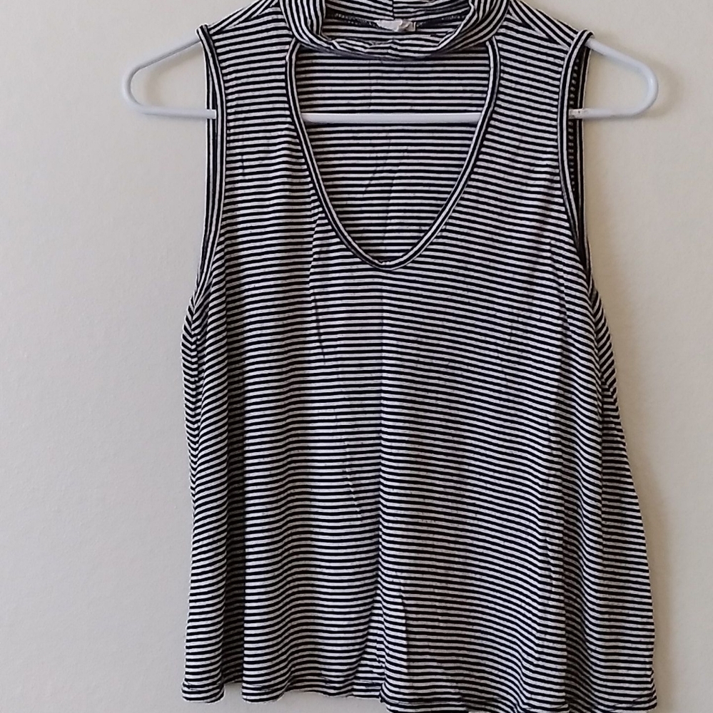A sexy stripped tank top